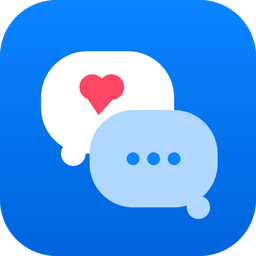 Blue Bubble Buds app icon - macOS iMessage reaction analyzer